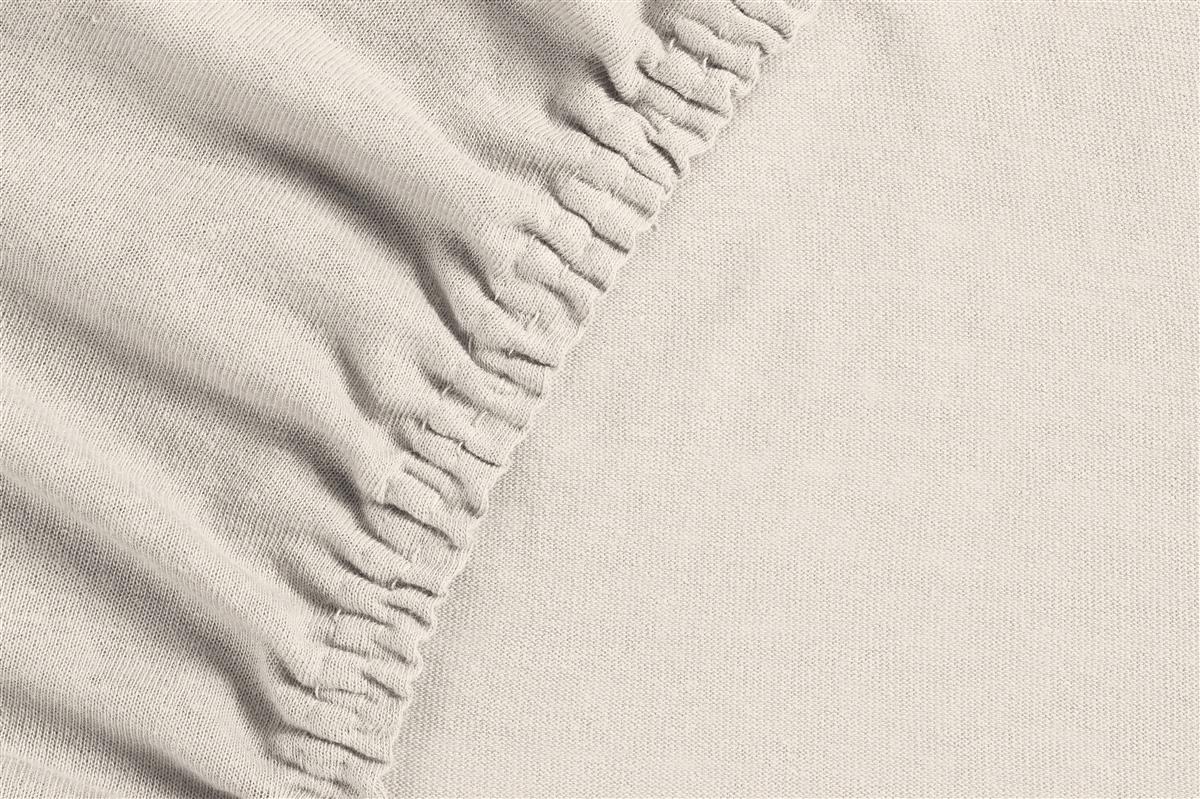 Ambiante Split Topper Fitted Sheet - Cotton - Sand