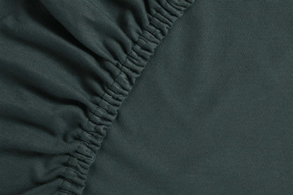 Ambiante Topper Hoeslaken - Jersey - Donker Groen