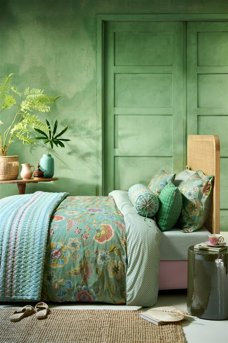 Pip Studio Matata dekbedovertrek - Groen