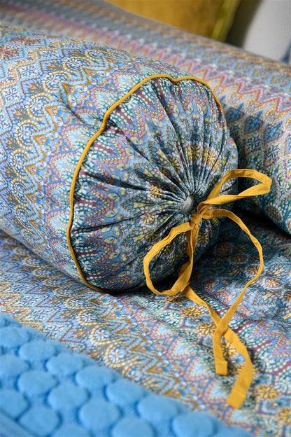 Pip Studio Ashanti Roll Decorative Cushion - Blue