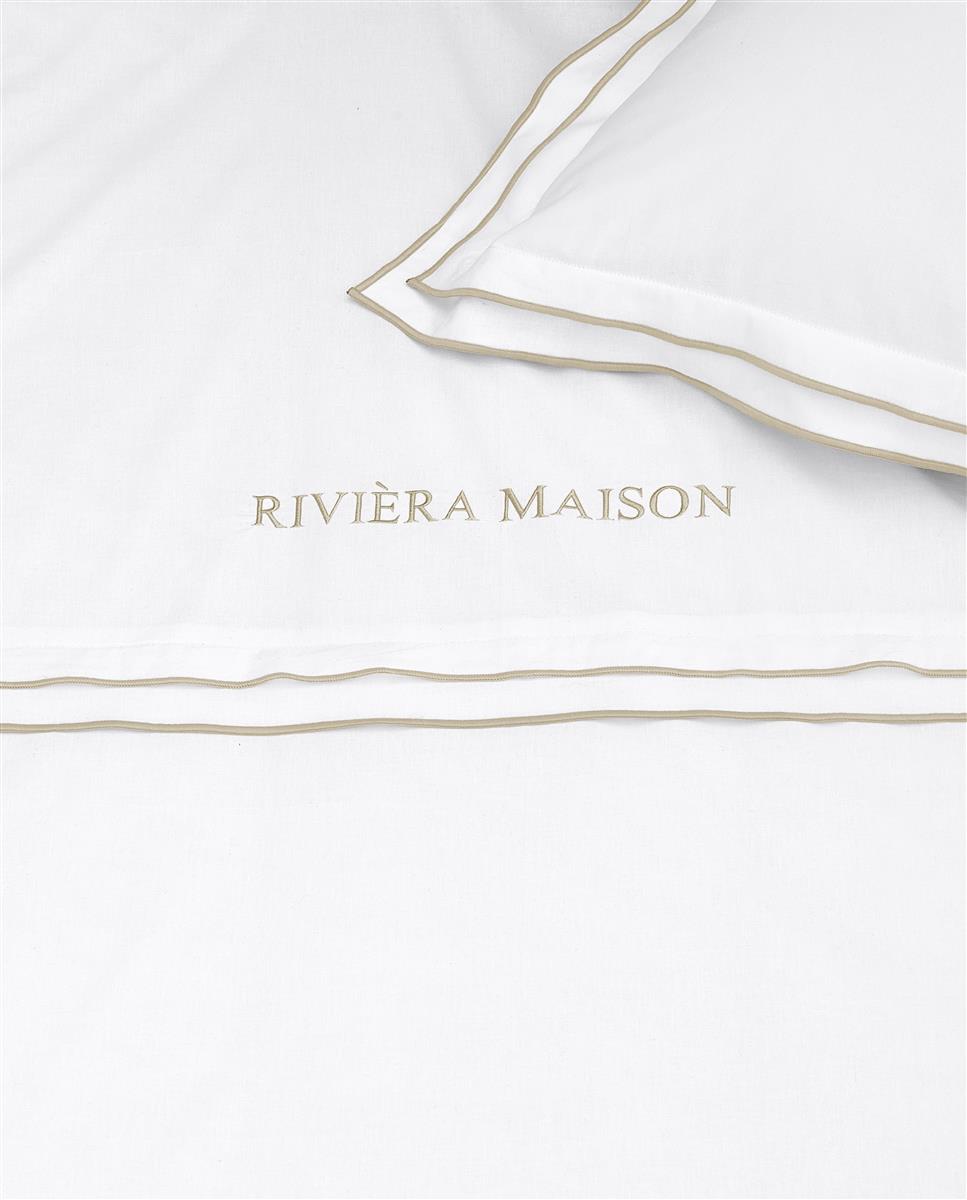 Riviera Maison Salute dekbedovertrek - Zand