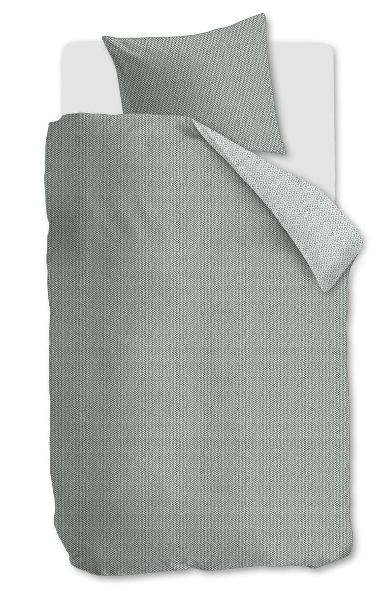 Riviera Maison Twisted duvet cover - Gray-green