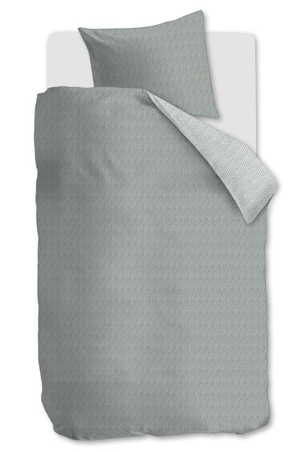Riviera Maison Twisted duvet cover - Gray-green