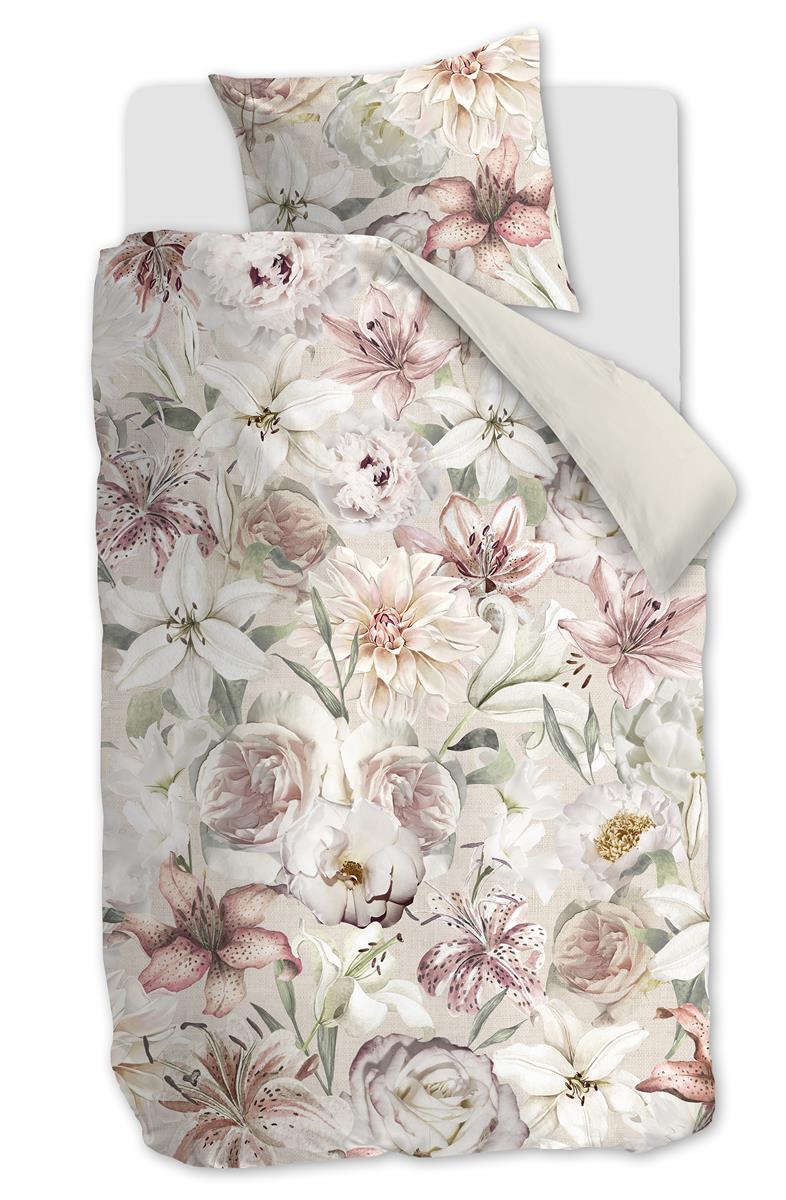 Riviera Maison Lily Love dekbedovertrek - Roze