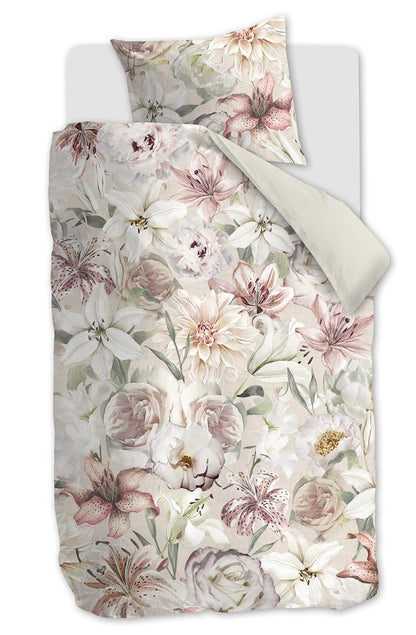 Riviera Maison Lily Love dekbedovertrek - Roze