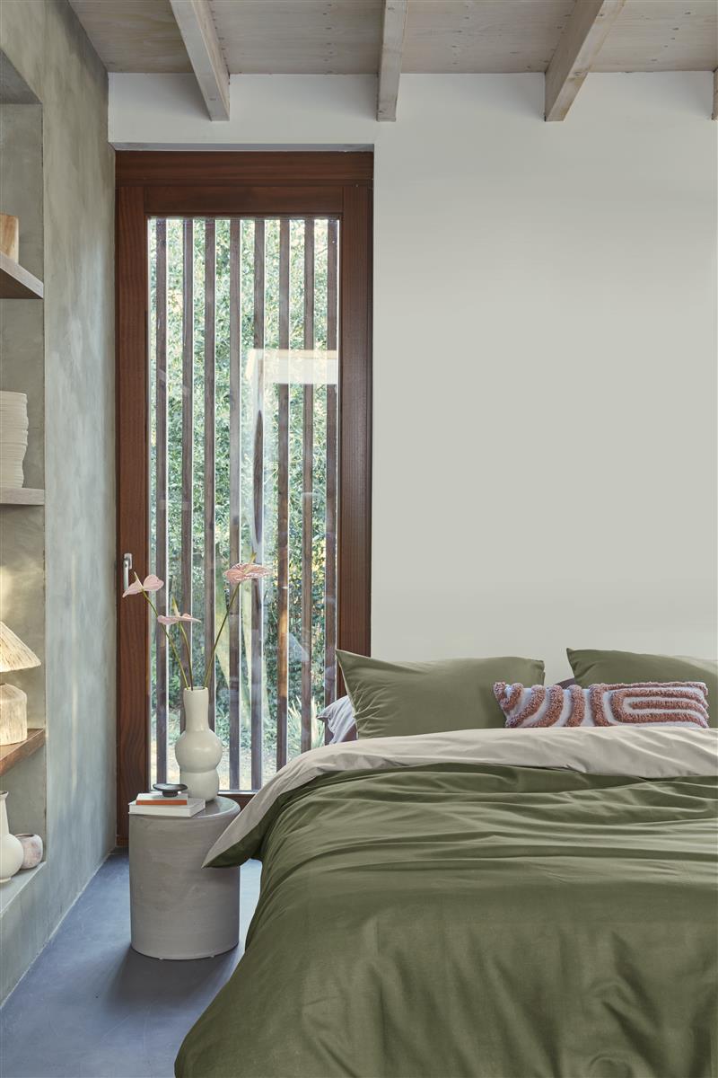 vtwonen Duo duvet cover - Olive green