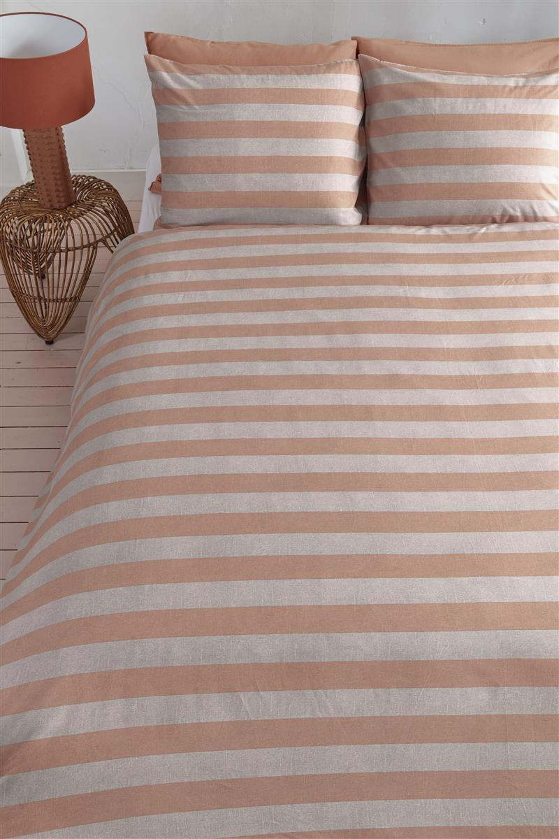 vtwonen Bold Stripe dekbedovertrek - Pastel