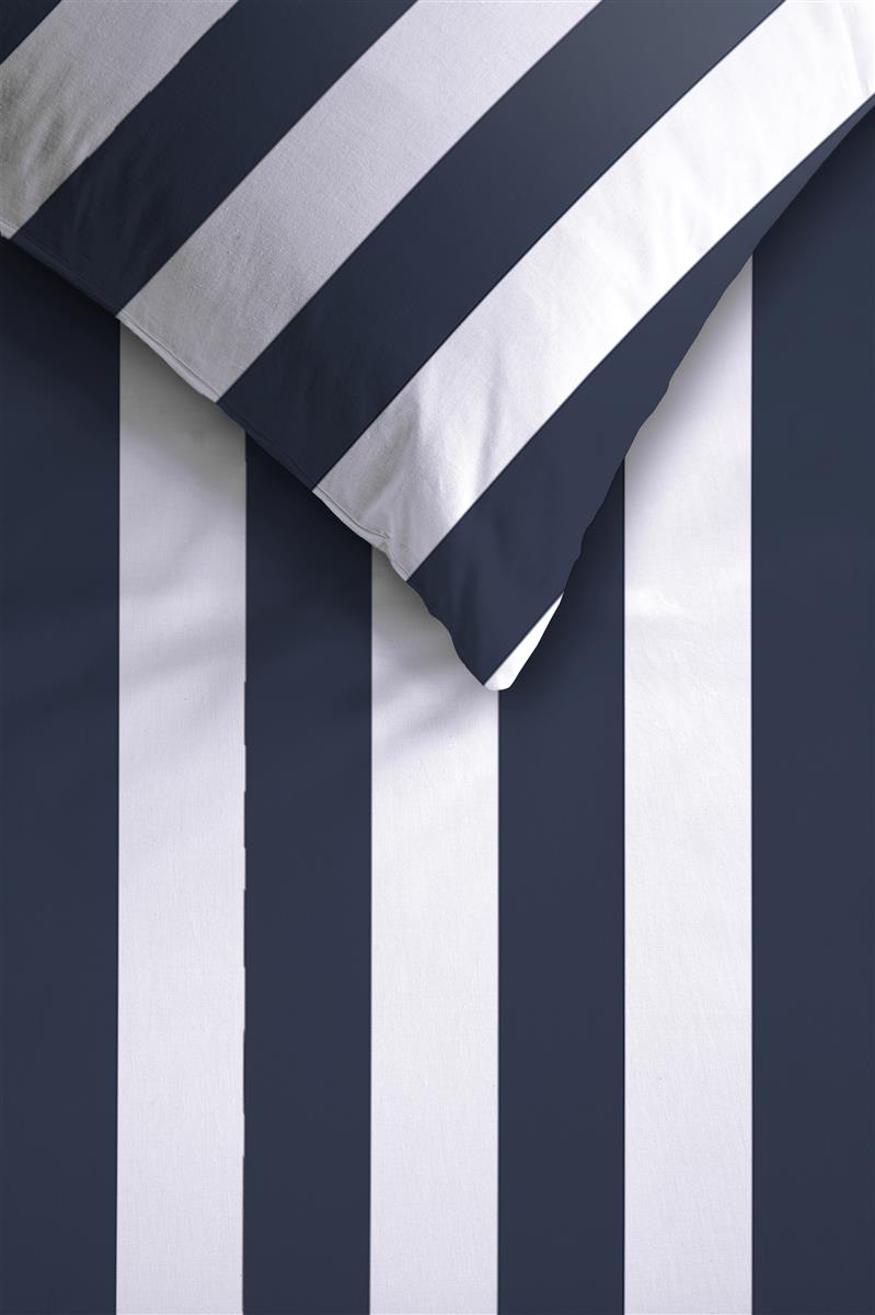 vtwonen Vertical Stripe duvet cover - Navy blue