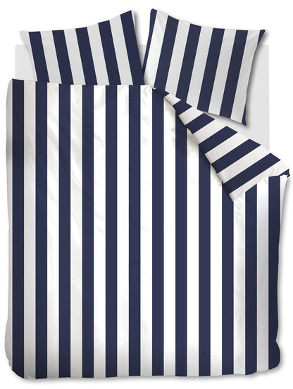 vtwonen Vertical Stripe duvet cover - Navy blue