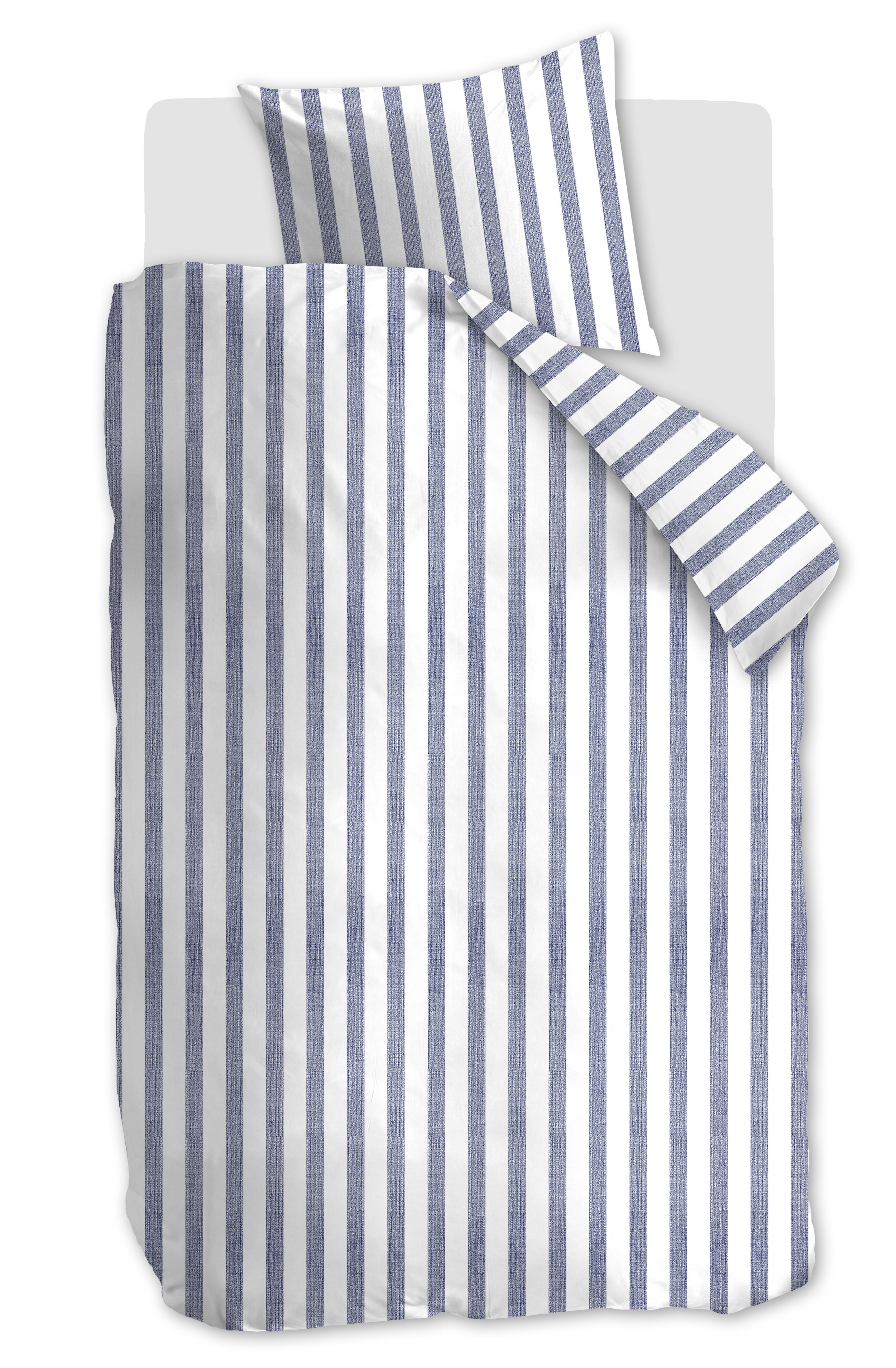 Ally Duvet Cover - Indigo Blue