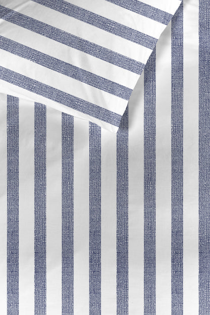 Ally Duvet Cover - Indigo Blue