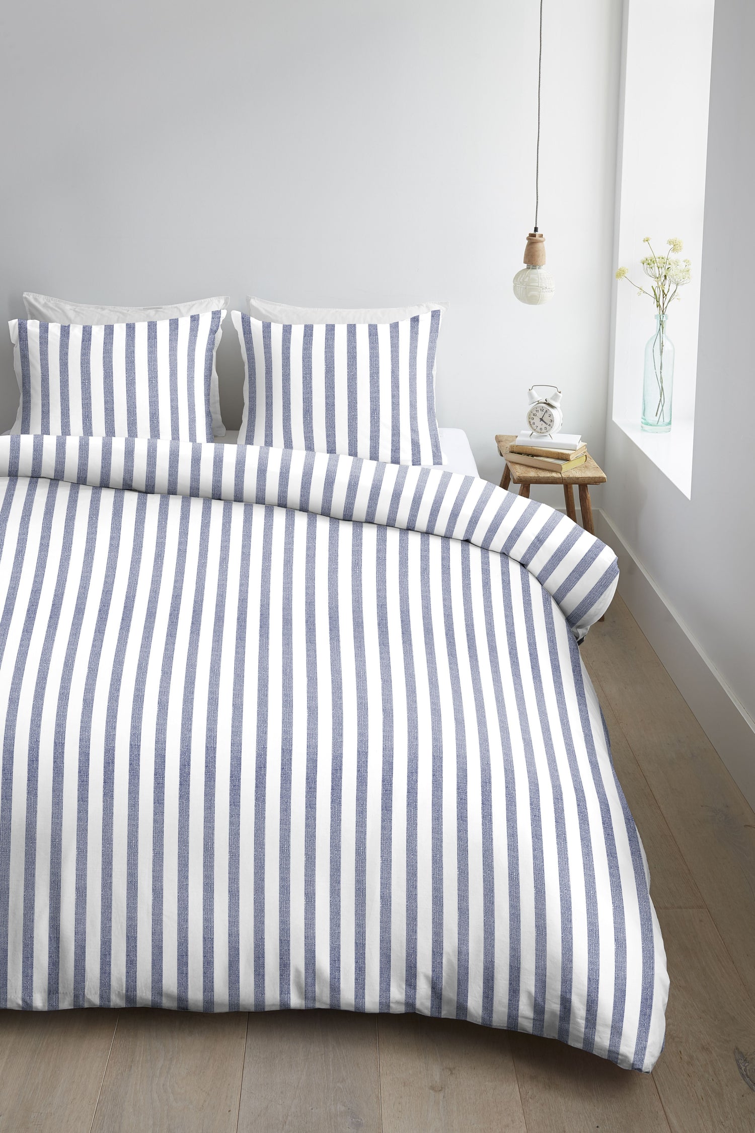 Ally Duvet Cover - Indigo Blue