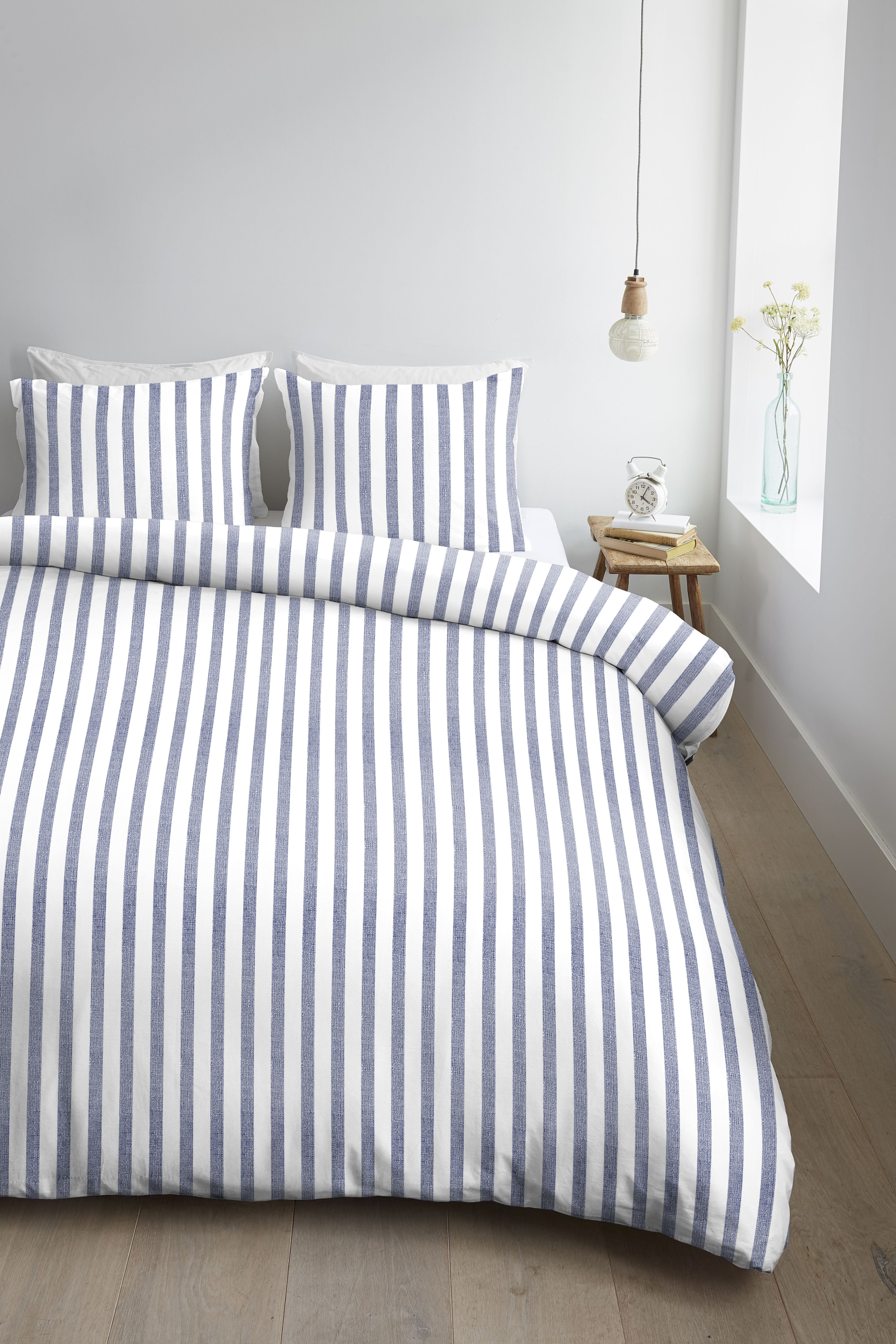 Ally Duvet Cover - Indigo Blue