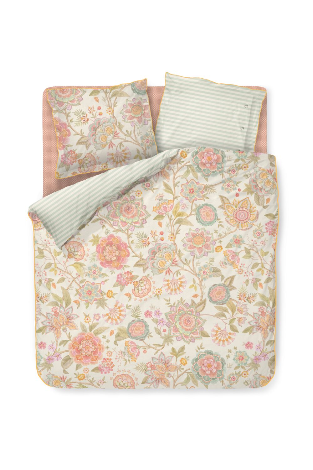 Bombay Bold Duvet Cover - Off-white