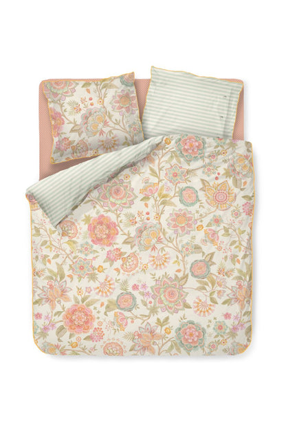Bombay Bold Duvet Cover - Off-white