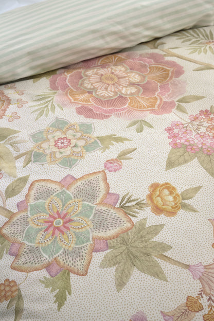 Bombay Bold Duvet Cover - Off-white