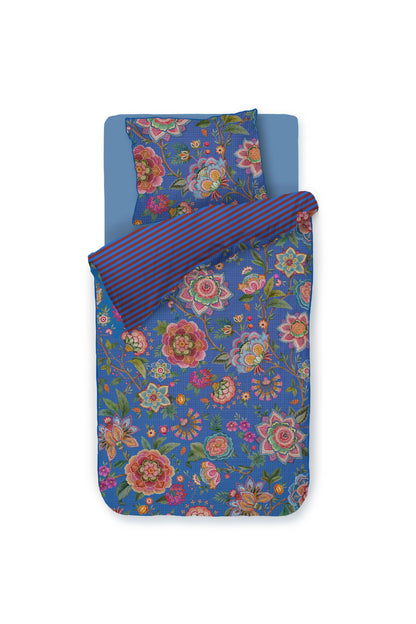 Bombay Bold Duvet Cover - Dark Blue