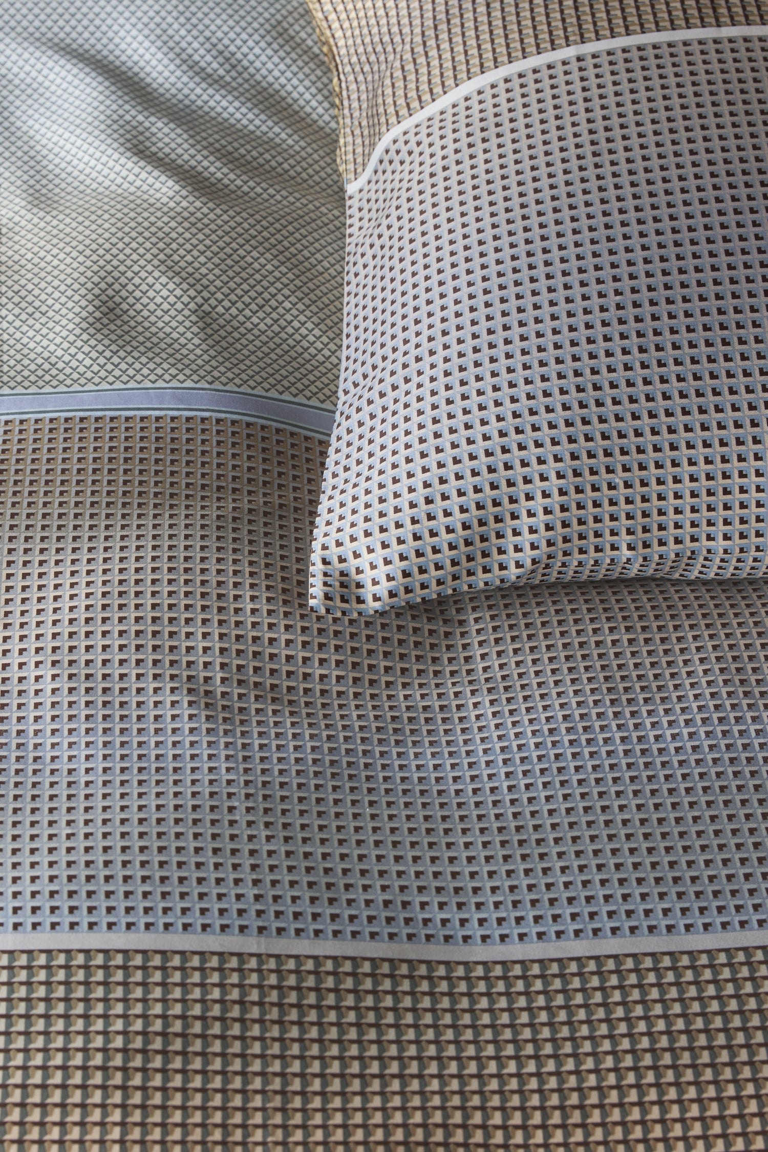 Charlottesville Duvet Cover - Blue-Grey