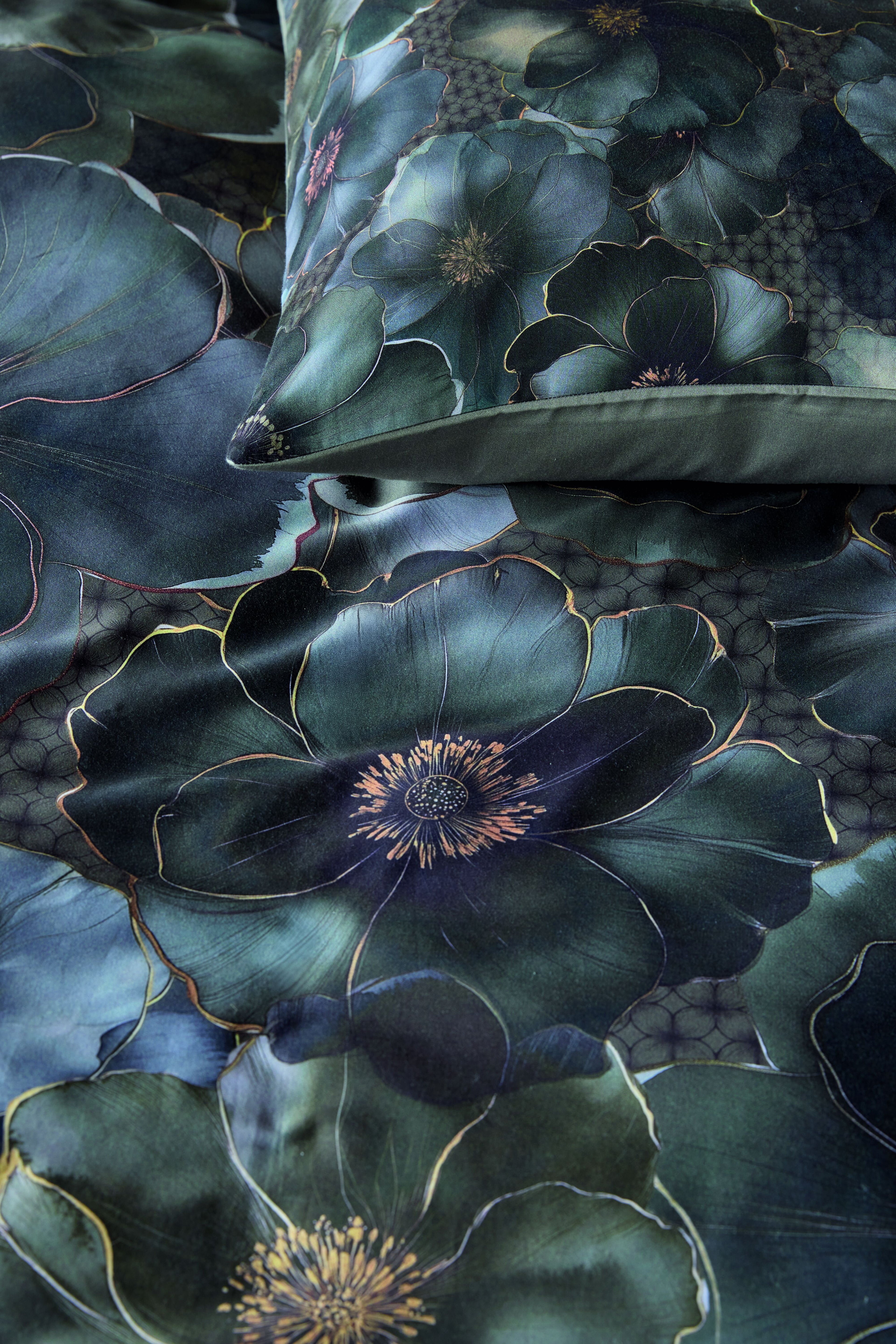 Kardol by Beddinghouse decorum Dekbedovertrek - Grey Green