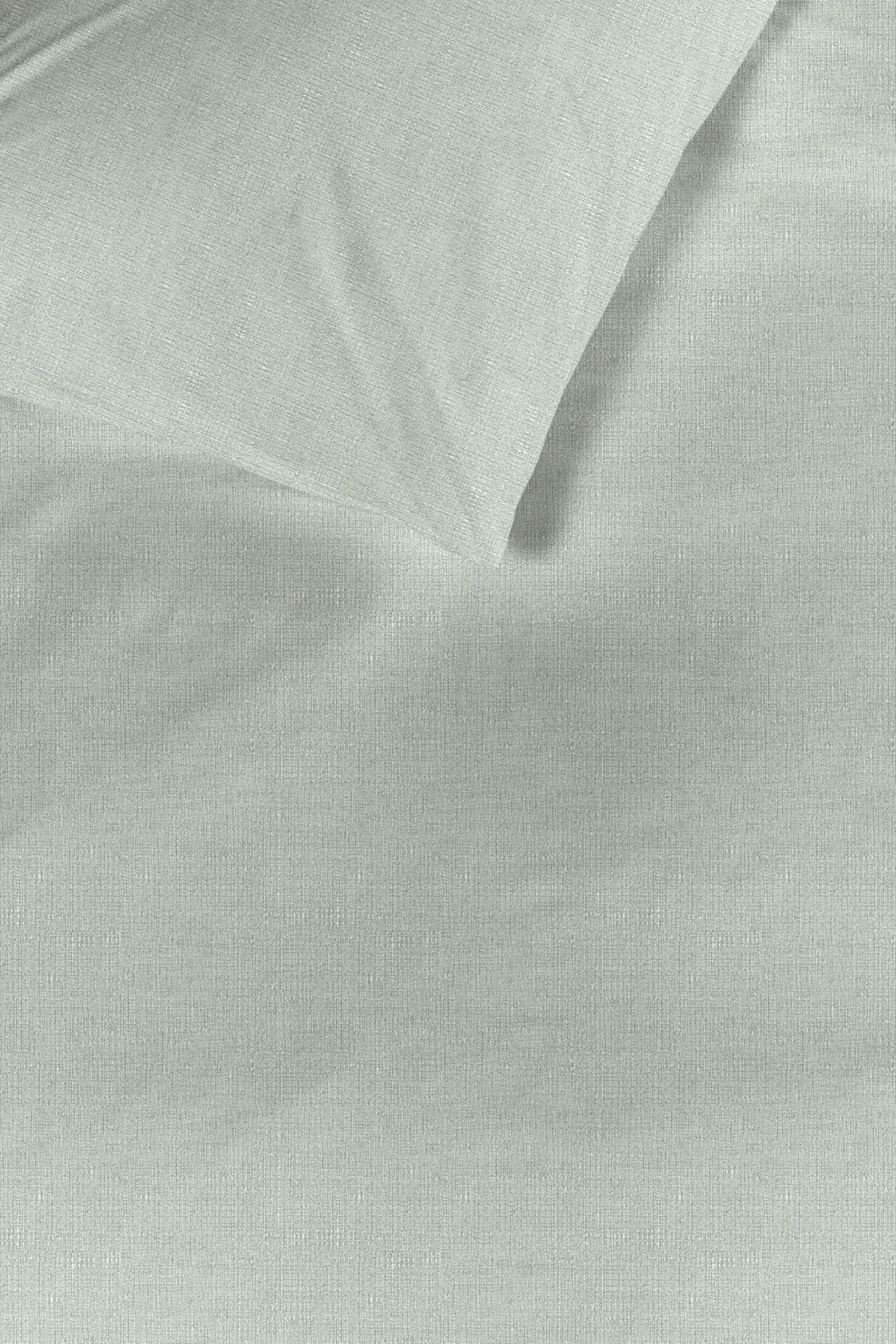 Edo Duvet Cover - Soft Green
