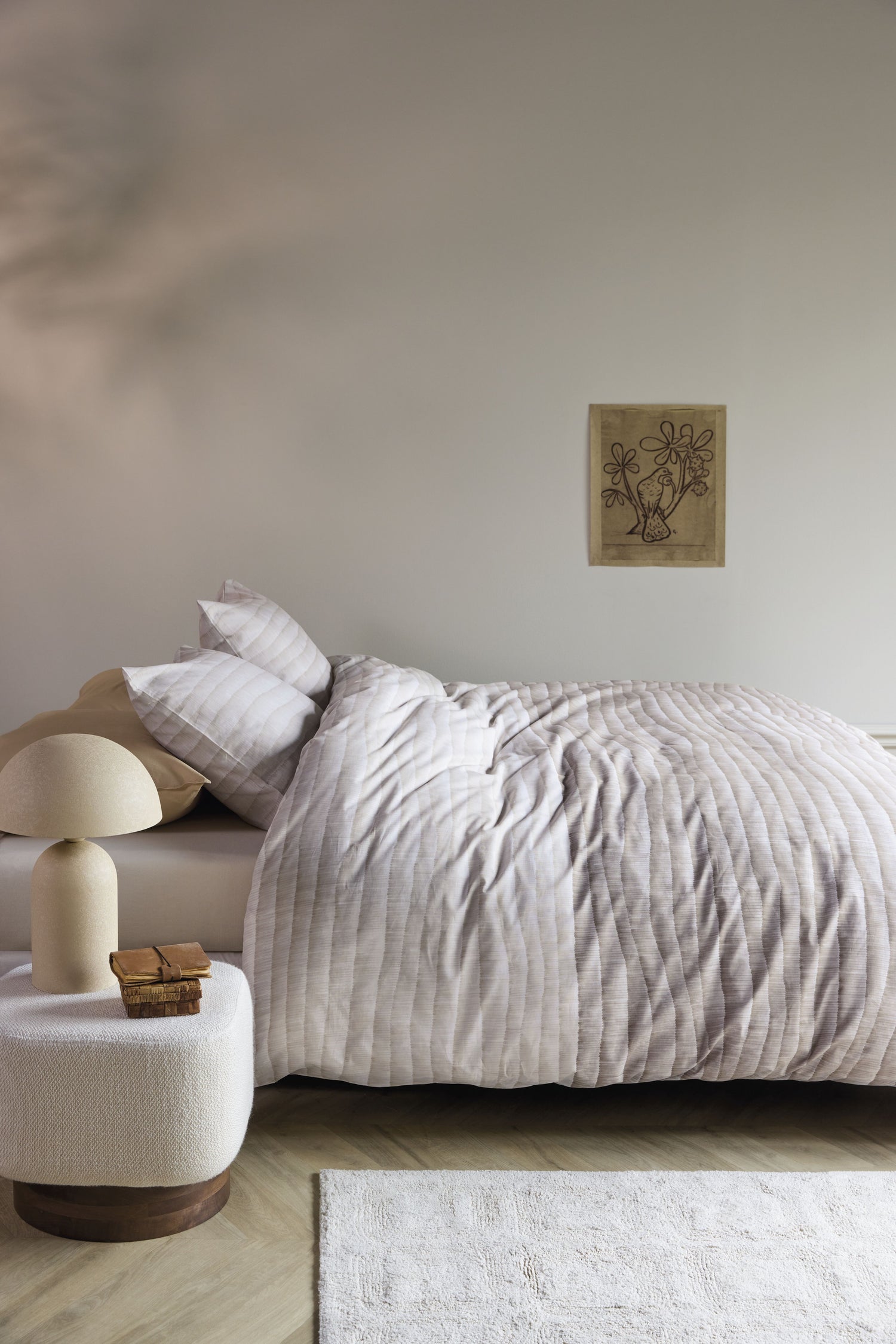 Beddinghouse Elya Dekbedovertrek - Naturel