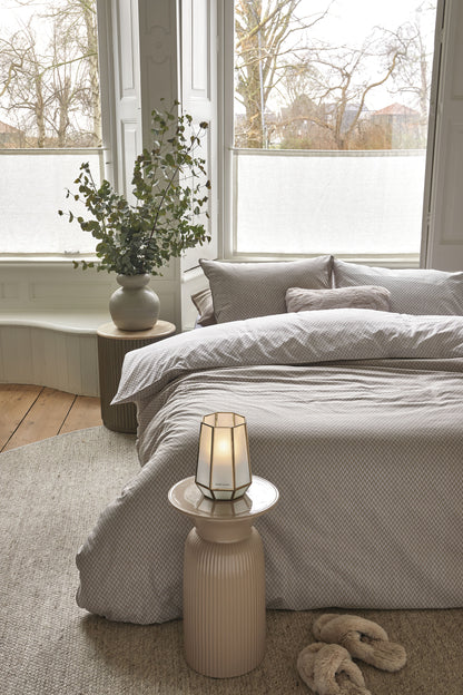 Emery Duvet Cover - Taupe