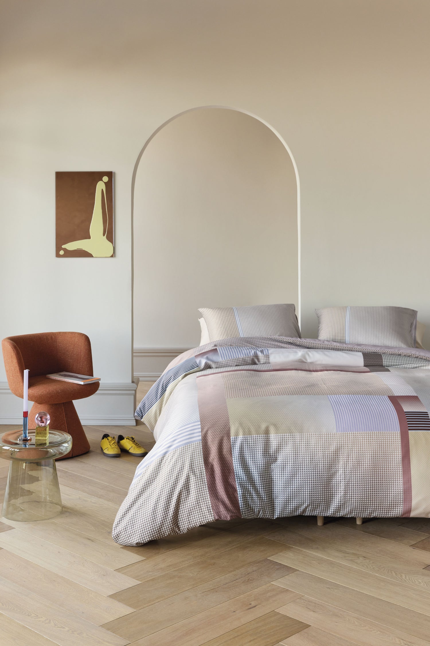 Kardol by Beddinghouse Ferruccio Dekbedovertrek - Naturel