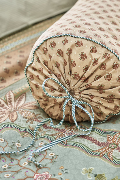 Pip Studio Jaipur Flower Decorative Cushion - Green