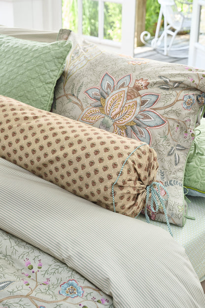 Pip Studio Jaipur Flower Decorative Cushion - Green