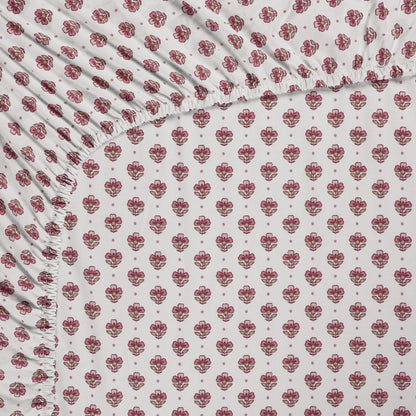 Pip Studio Hoeslaken - katoen - Licht roze