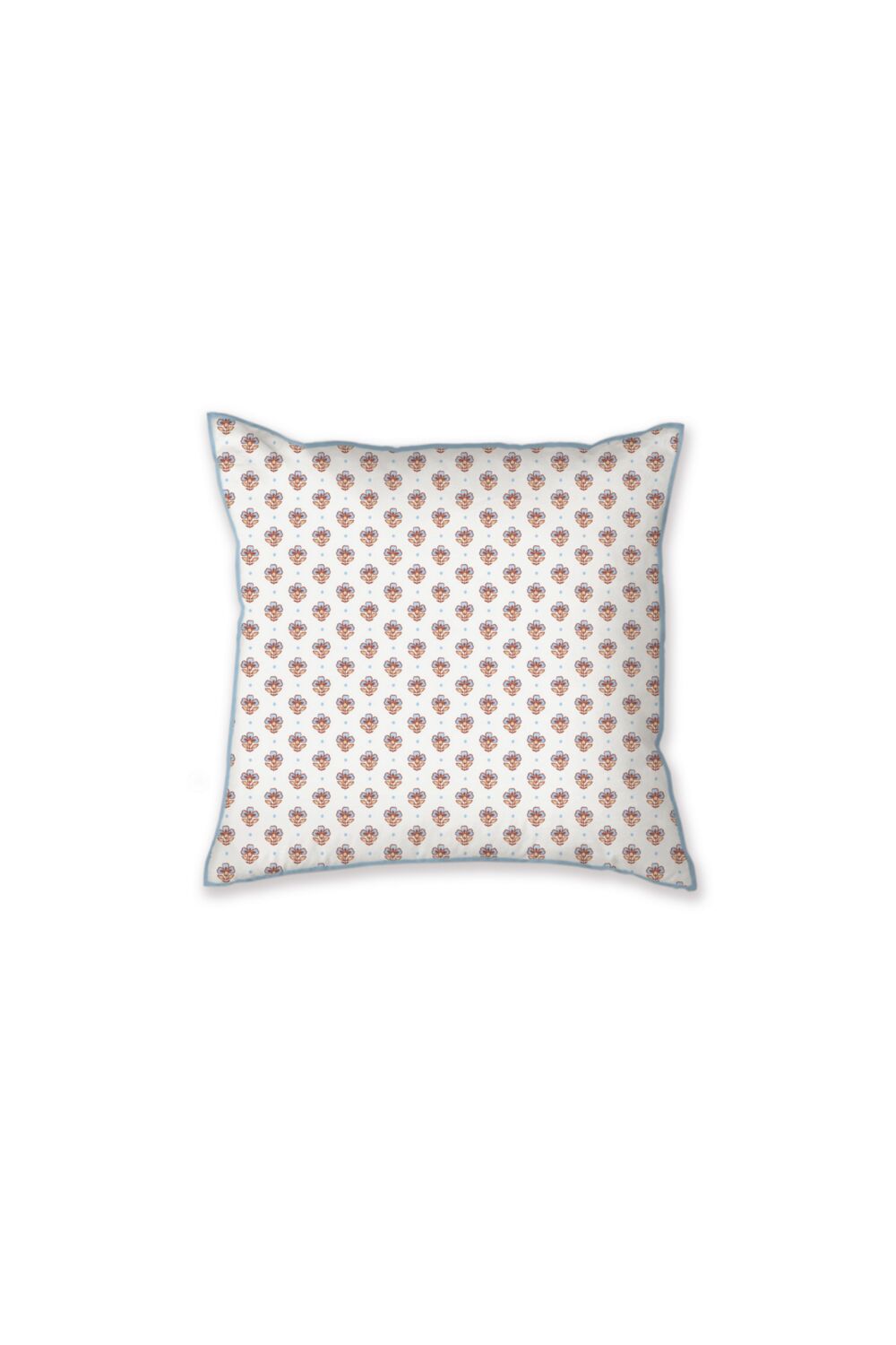 Pip Studio Jaipur Flower Decorative Cushion - Light Blue