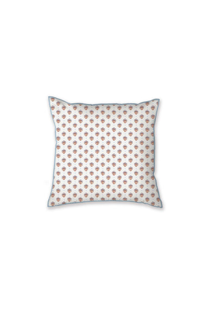 Pip Studio Jaipur Flower Decorative Cushion - Light Blue