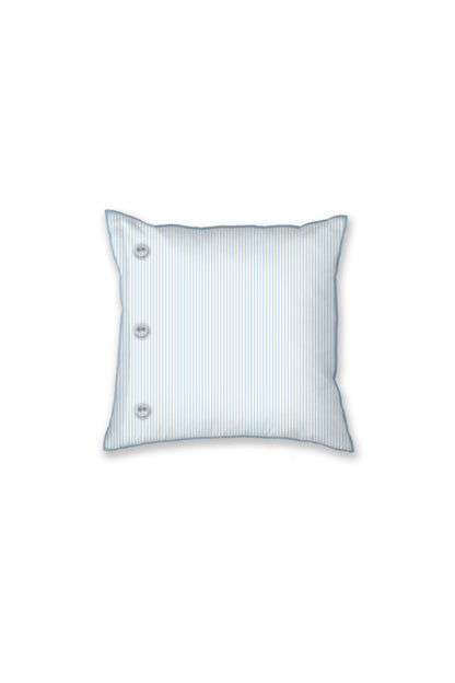 Pip Studio Jaipur Flower Decorative Cushion - Light Blue