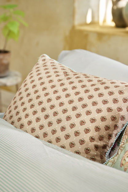 Pip Studio Jaipur Flower Decoratiekussen - Groen
