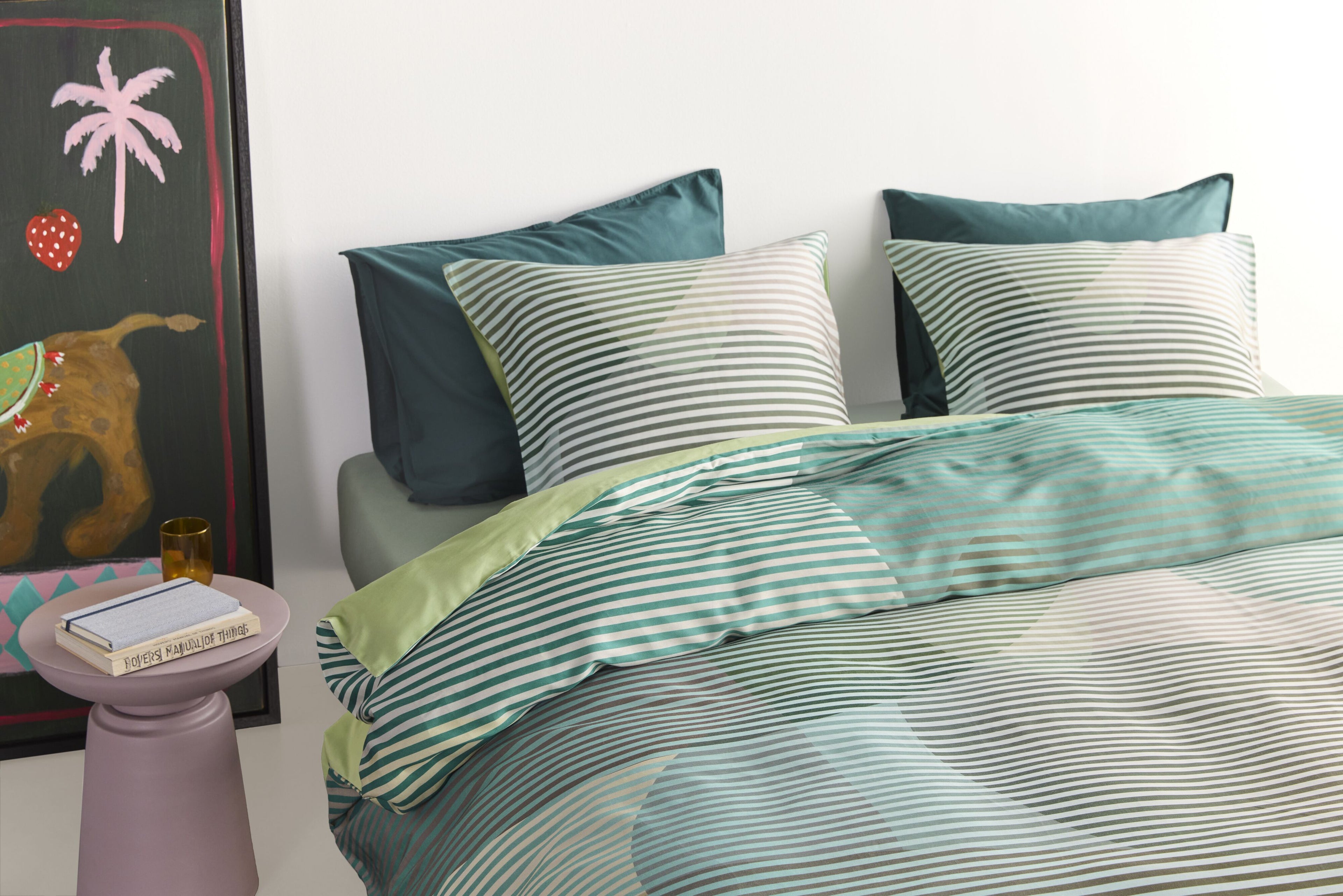 Lombard Street Duvet Cover - Green