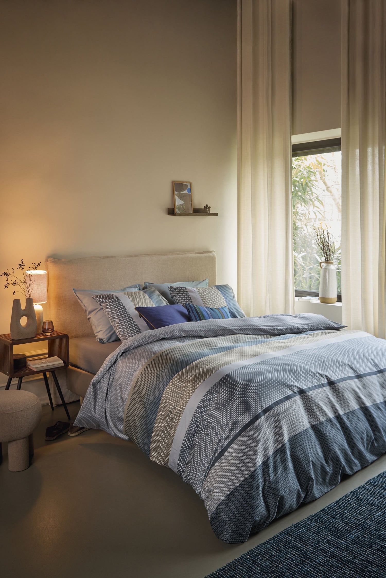 Beddinghouse Marthe Dekbedovertrek - Blauw