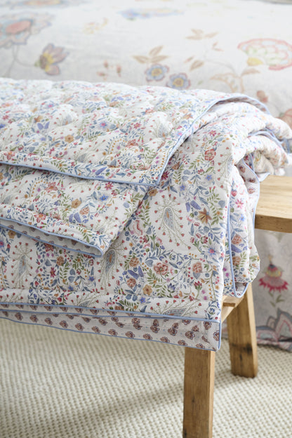 Pip Studio Mumbai Morning Decoratiekussen - Licht blauw