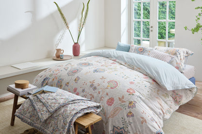 Pip Studio Mumbai Morning Decoratiekussen - Licht blauw