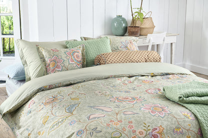 Pip Studio Mumbai Morning Decorative Pillow - Light green