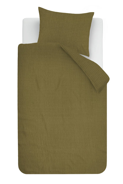 Rise Dekbedovertrek - Olive Green