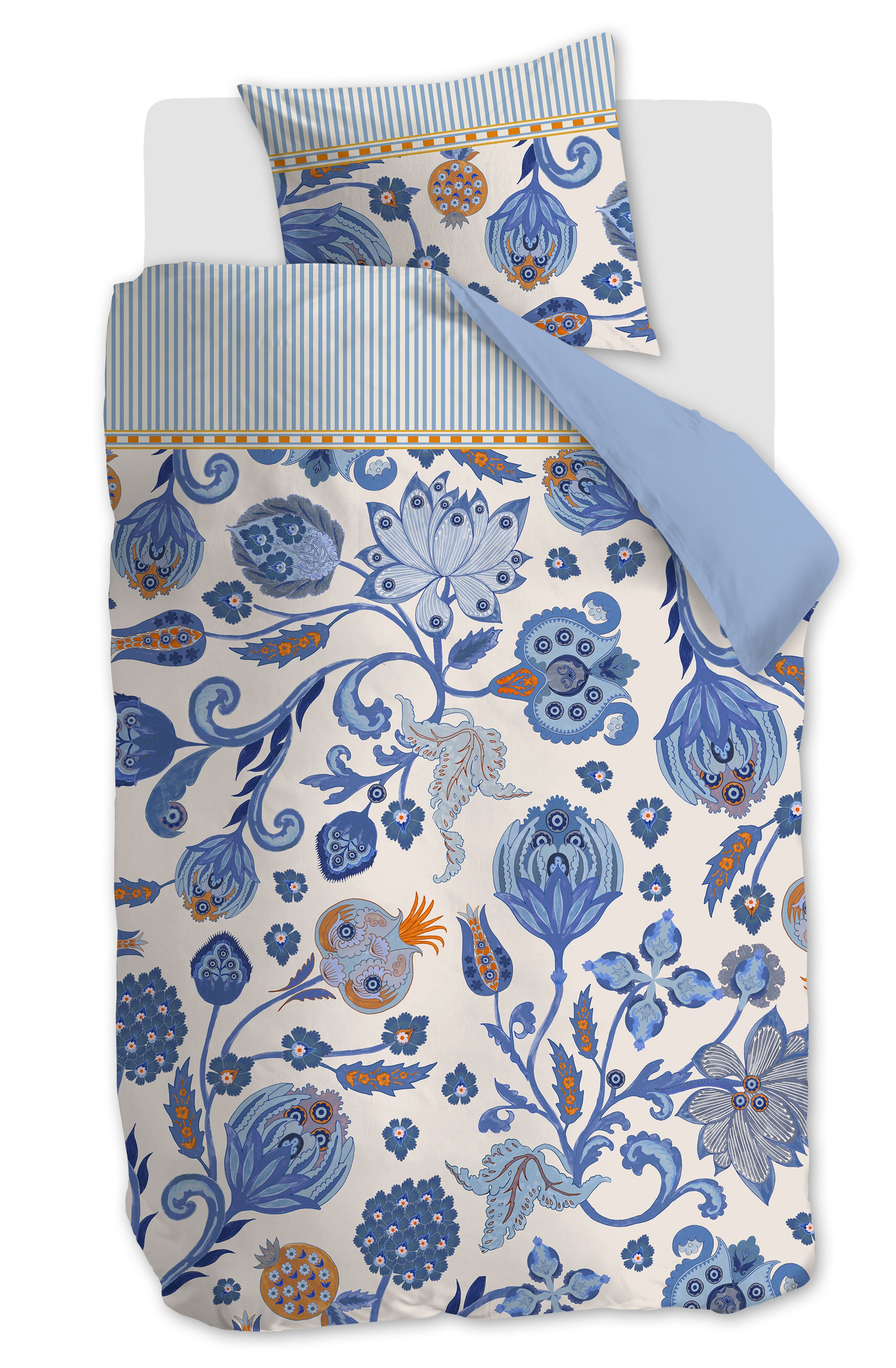 Taya Duvet Cover - Blue