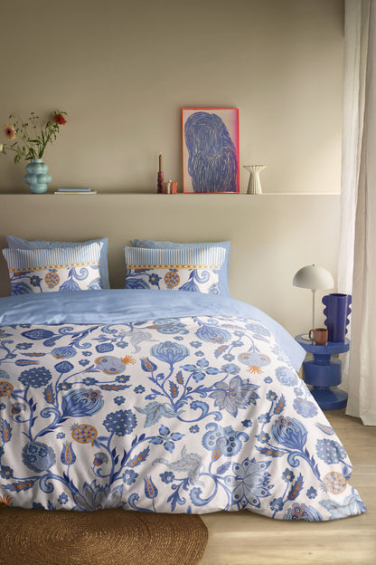 Taya Duvet Cover - Blue