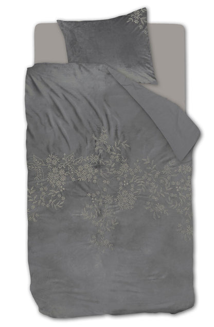 Arya Duvet Cover - Grey