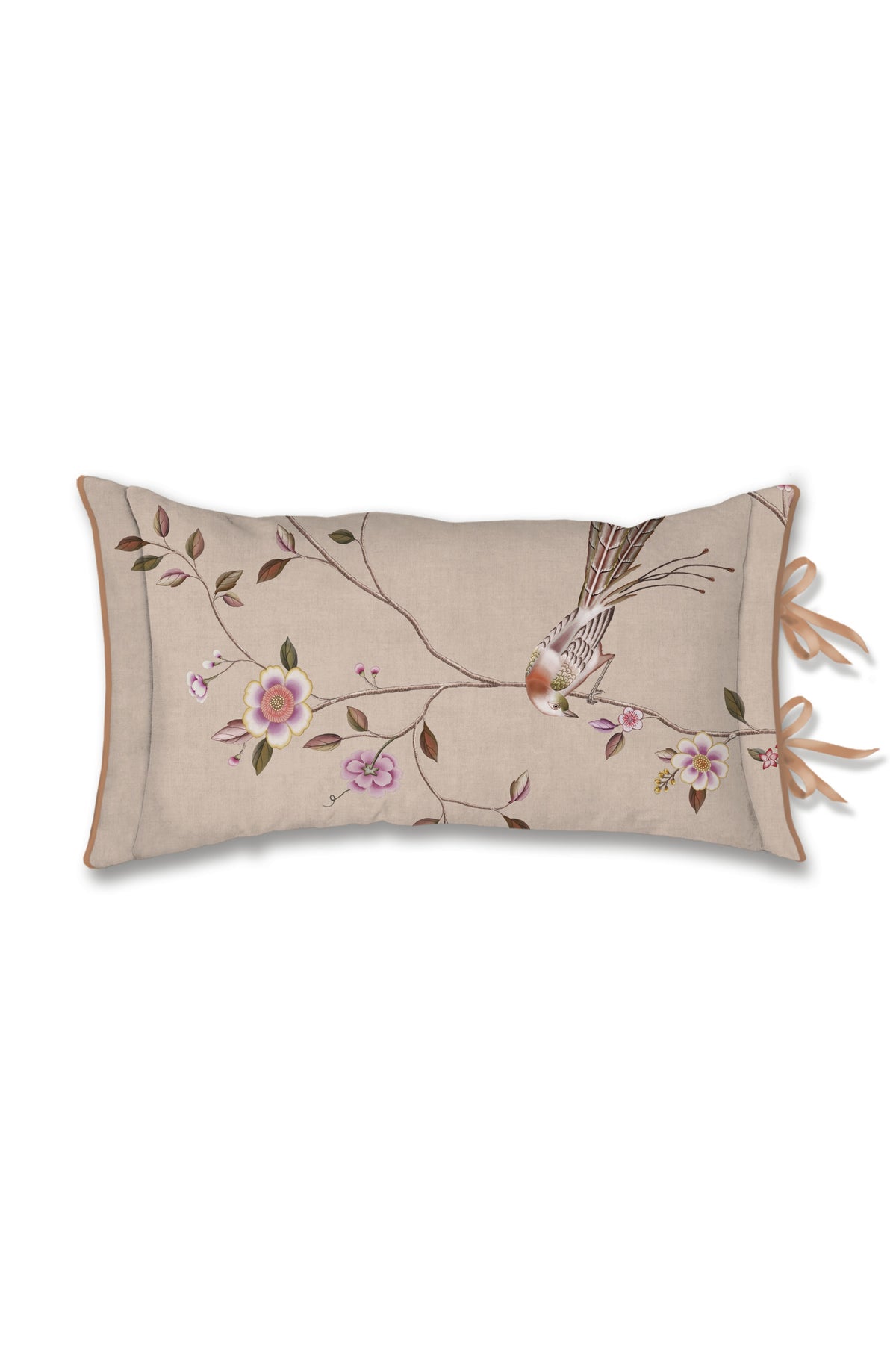 Pip Studio Bamboo Blossom Decoratiekussen - Khaki