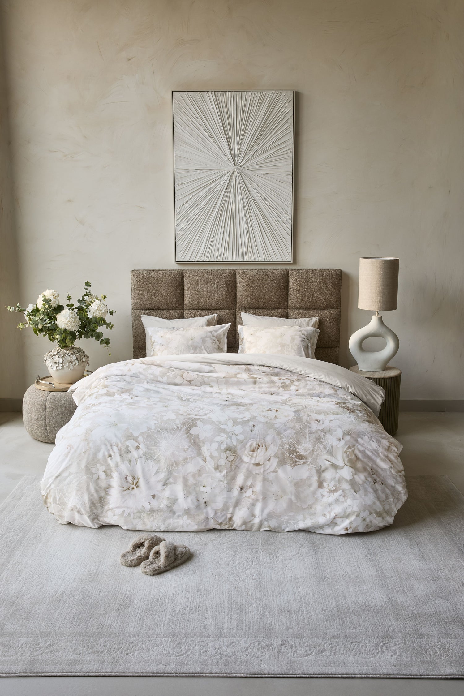 Bella Dekbedovertrek - Naturel