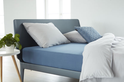 Jersey Stretch - Hoeslaken - Blauw