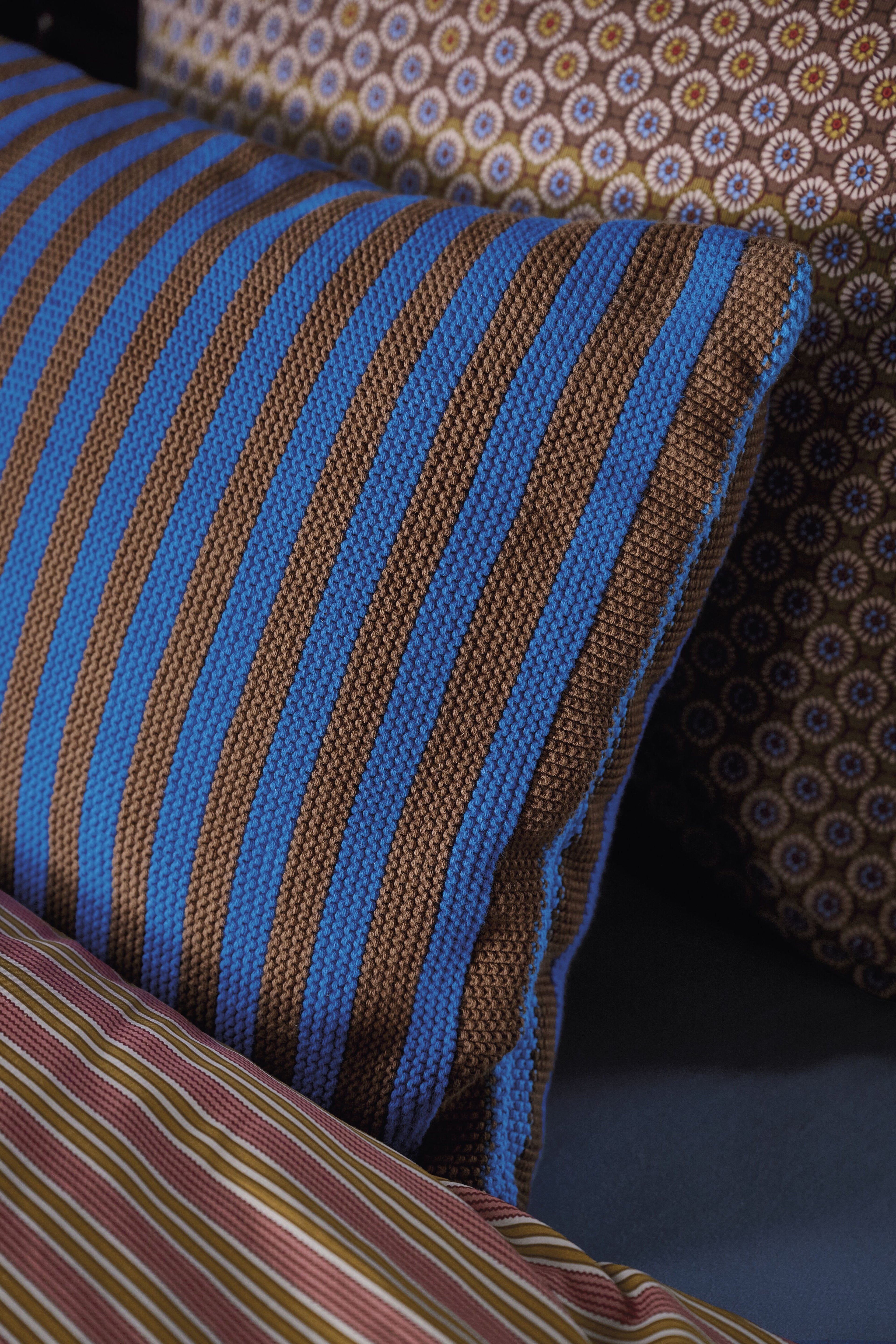 Pip Studio Bonsoir Stripe Decoratiekussen - Blauw