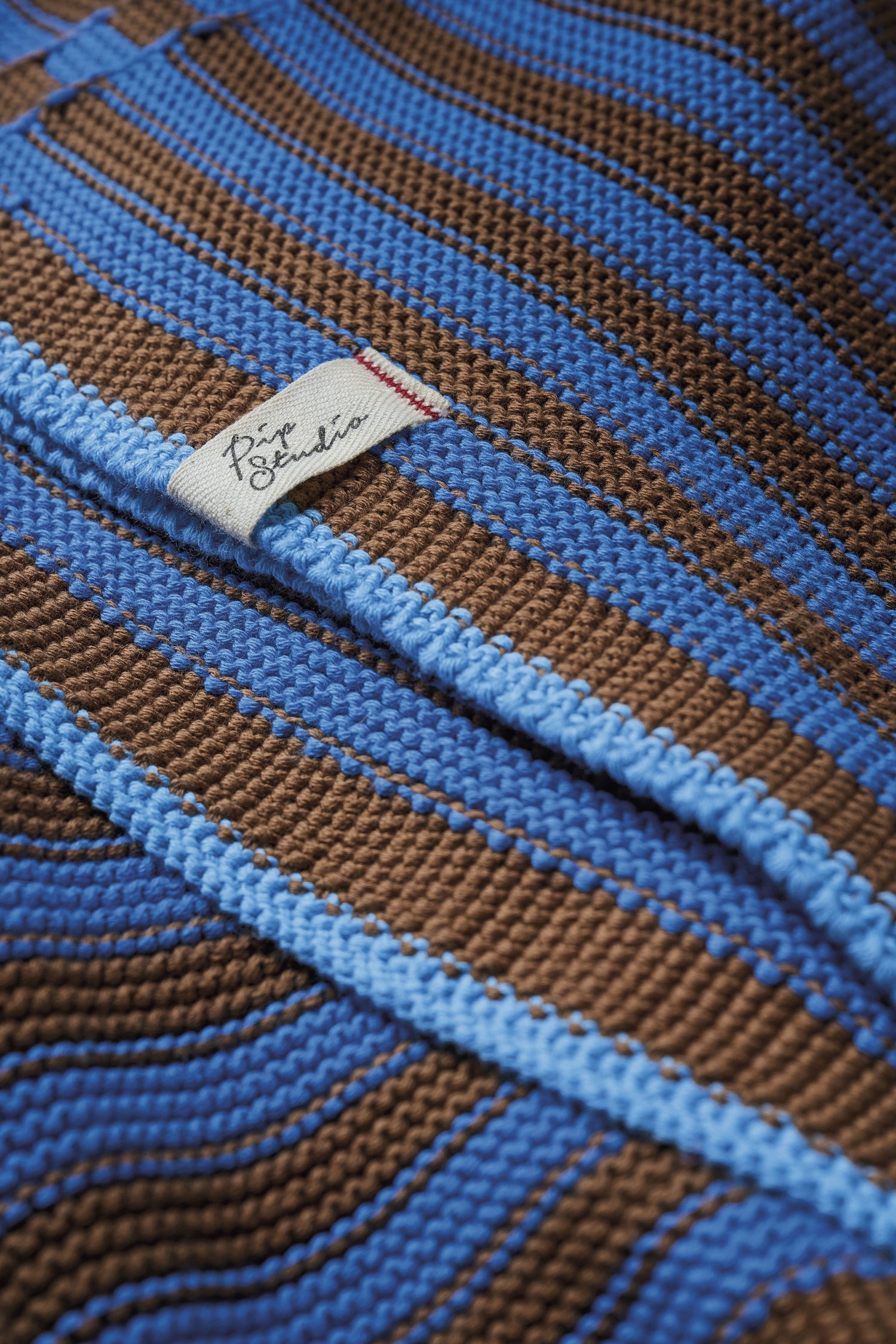 Pip Studio Bonsoir Stripe Bedspread - Blue