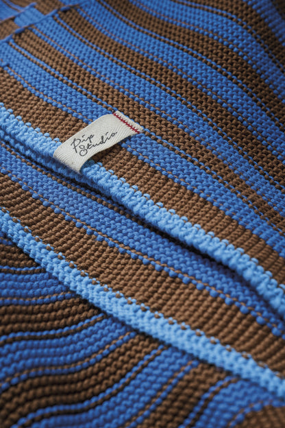 Pip Studio Bonsoir Stripe Bedspread - Blue
