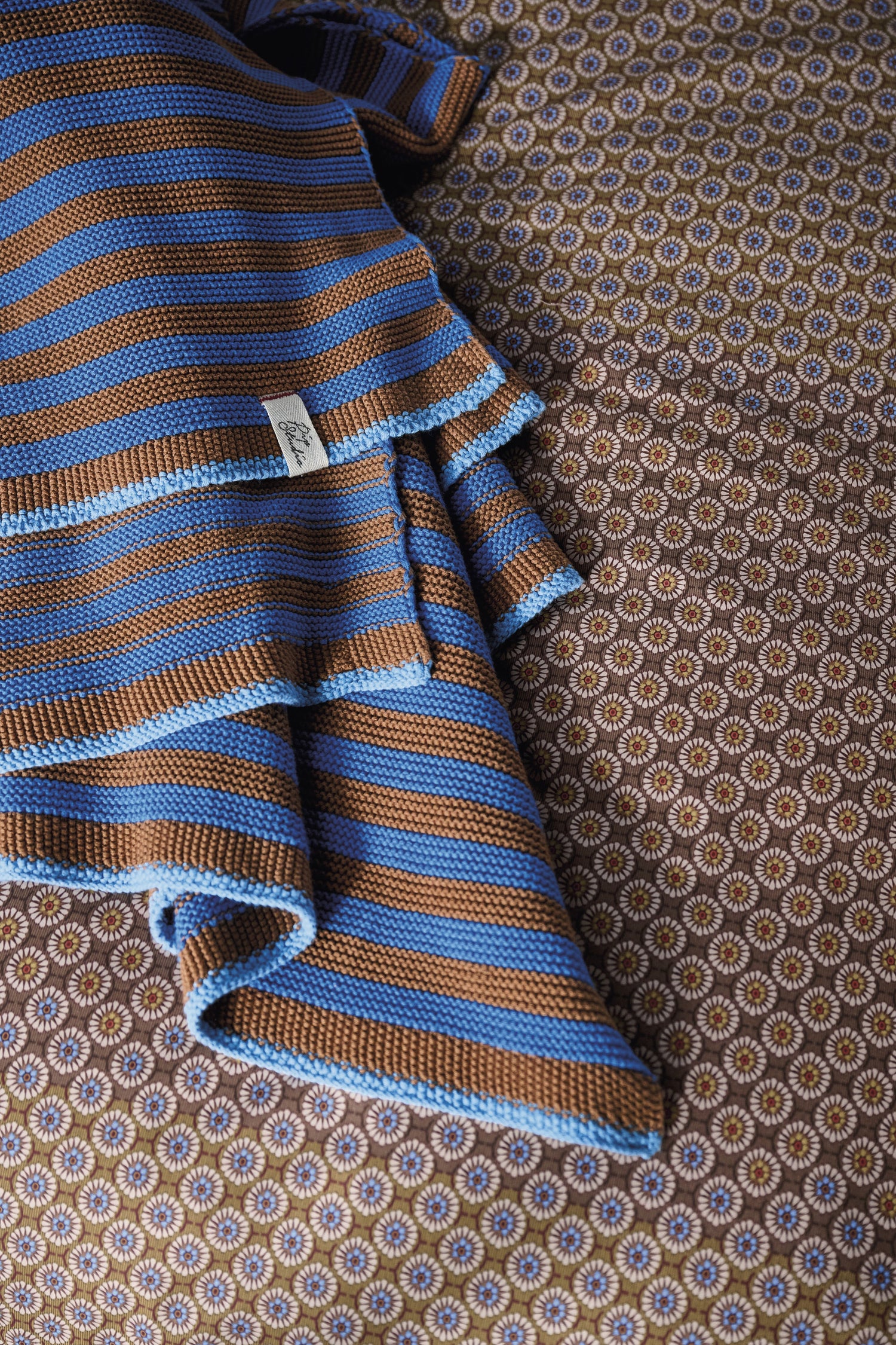 Pip Studio Bonsoir Stripe Bedspread - Blue